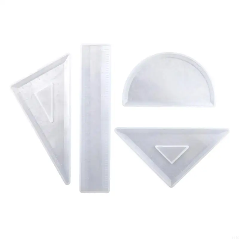 

195c 4pcs DIY Ruler Resin Plomts