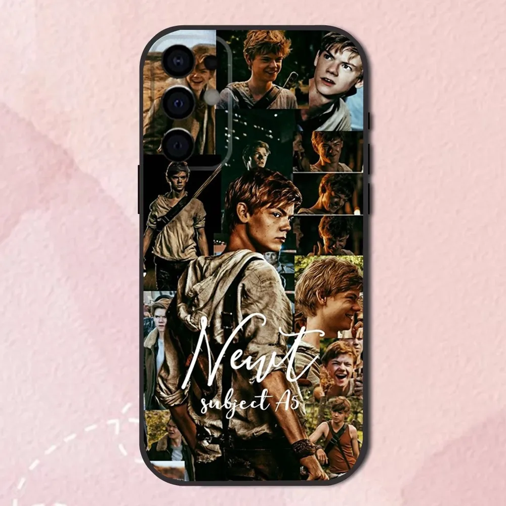 Newt The M-Maze R-Runner Phone Case For Samsung S24,S21,S22,S23,S30,Ultra,S20,Plus,Fe,Lite,Note,10,9,5G Black Soft Cover