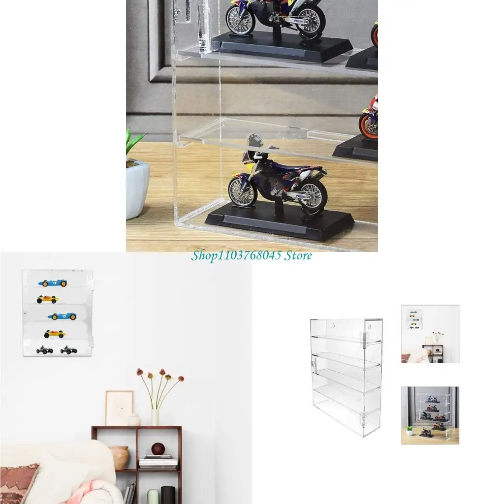 

R53F Visibility Display Case for Action Figure Collections and Space Optimization