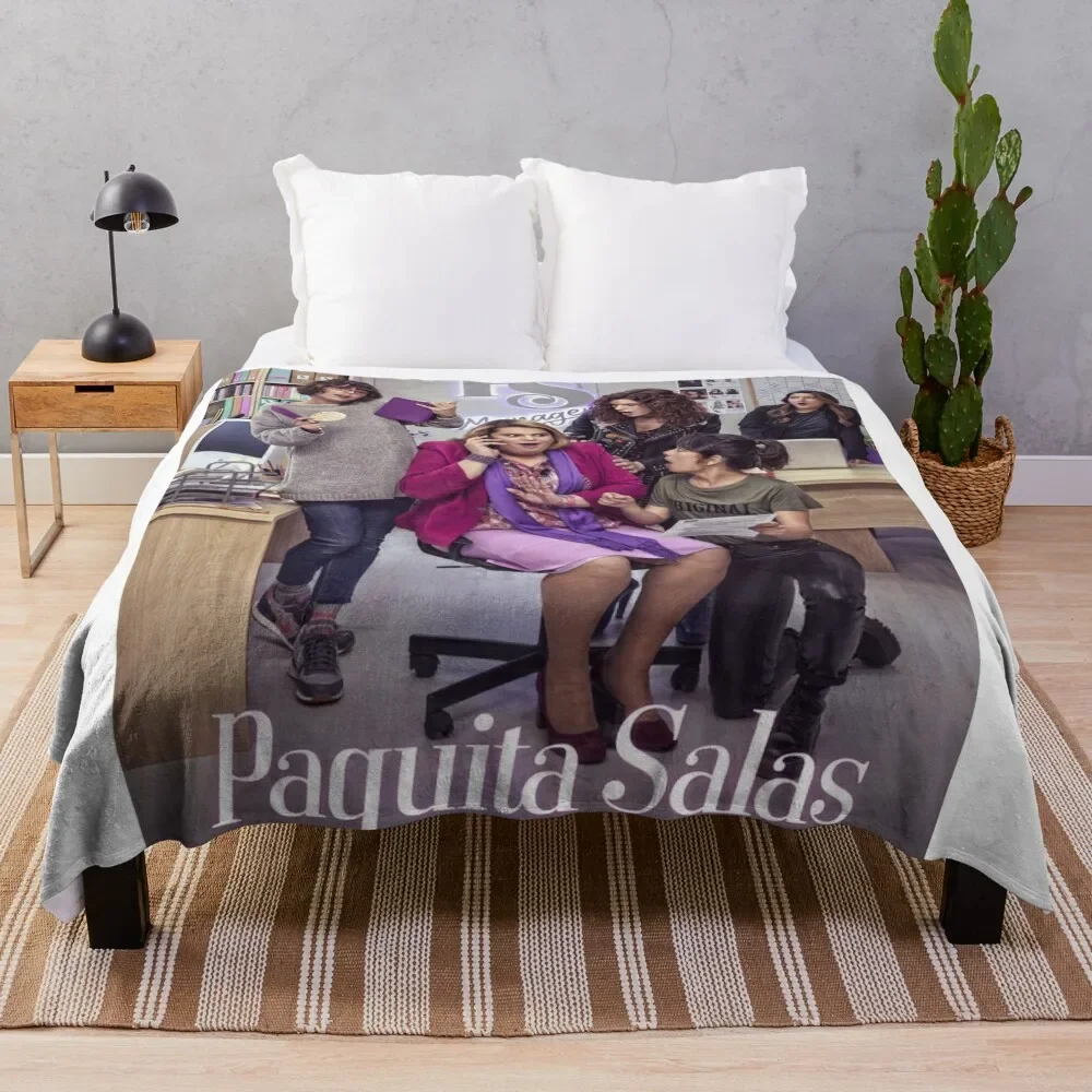 Paquita Salas Throw Blanket Heavy Warm Beach Thermals For Travel Blankets