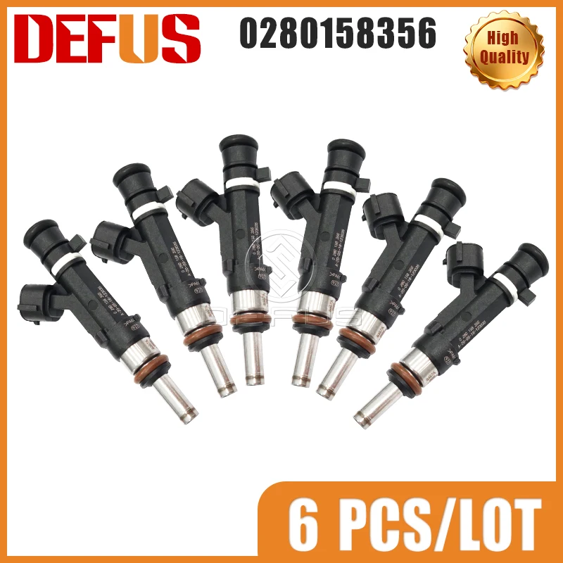 DEFUS 4/6/8 PCS OEM cFuel Injector For Nissan Kicks Micra March Versa 1.6 Flex HR16DE 2011-2020 sa 1.6 Flex HR16DE 201