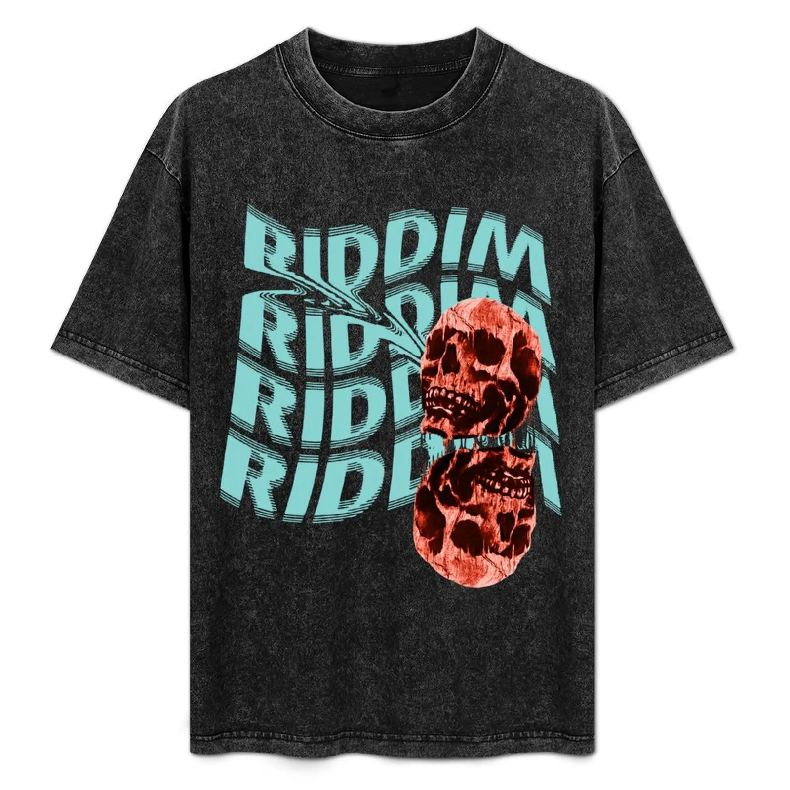 Skull Riddim Riddim Riddim T-Shirt anime sublime tshirts for men