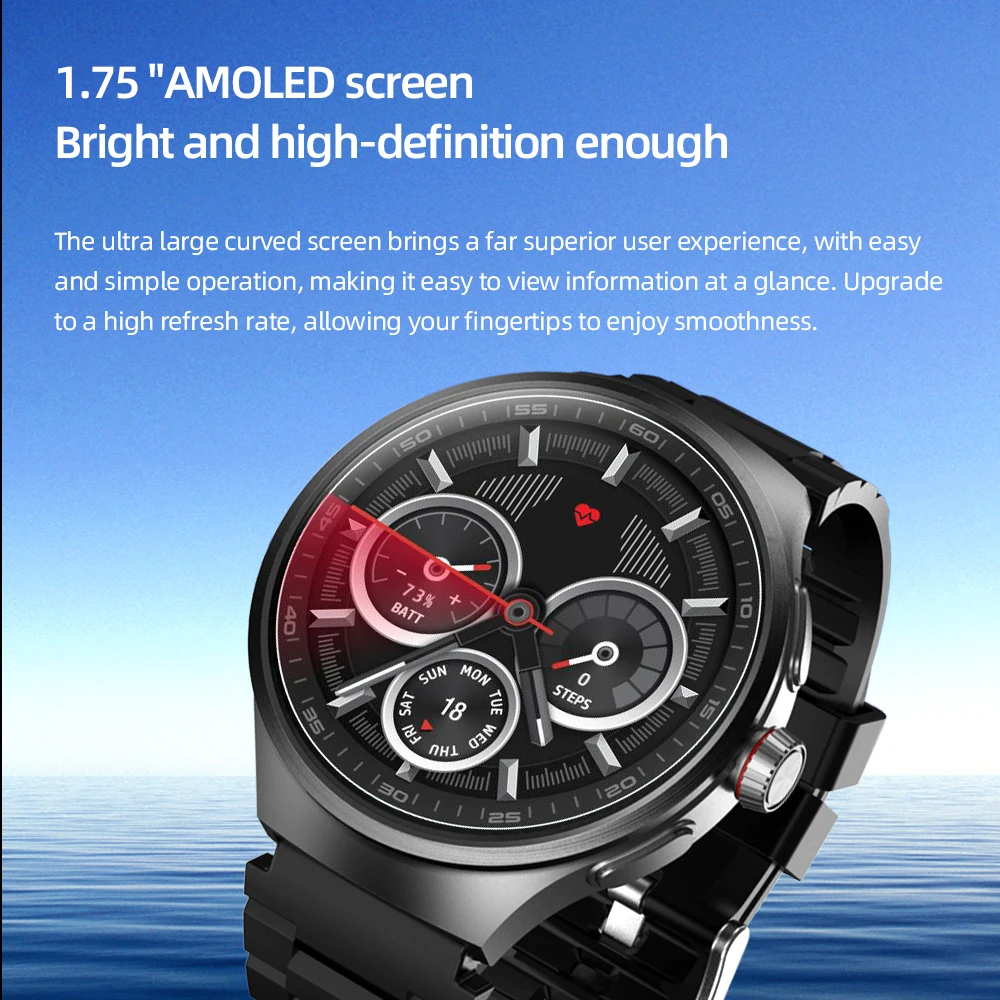 Reloj inteligente AMOLED Android de red 4G con cámara de tarjeta SIM reloj inteligente para hombres y mujeres compatible con llamadas GPS WIFI Bluetooth Google Play mapas