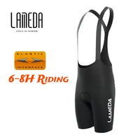 Lameda Pantalones de ciclismo Bib Shorts Verano para hombre Almohadilla absorbente de golpes Pantalones de ciclismo para hombre