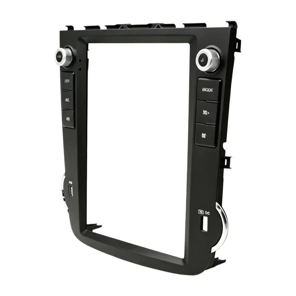 9.7 Inch Fascia Frame With Buttons Dashboard Trim Panel Kit For Honda CR-V 2007-2011 Android Car Stereo Radio Mount Adapter