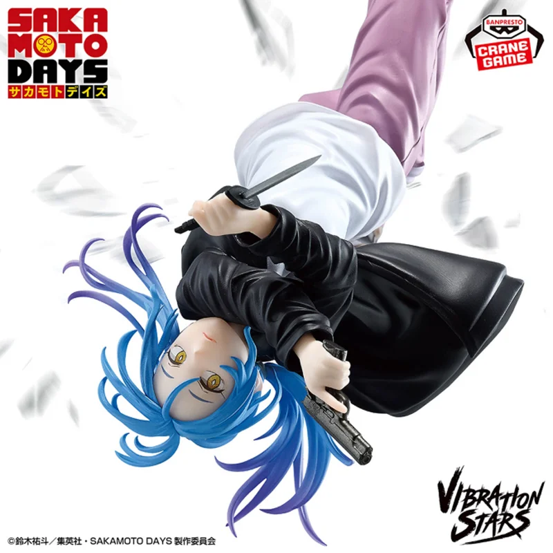 

Подлинная Bandai Banpresto Sakamoto Days Vibration Stars Trade Akira Оригинальная аниме-фигурка Модель Коллекционная фигурка Игрушки Подарочная кукла