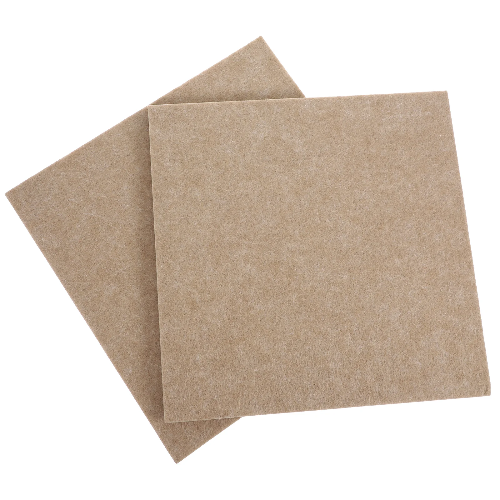 2Pcs Felt Bulletin Boards Square Tiles Self Adhesive Wall Memo Boards for Office Bedroom Classroom Use Decoration