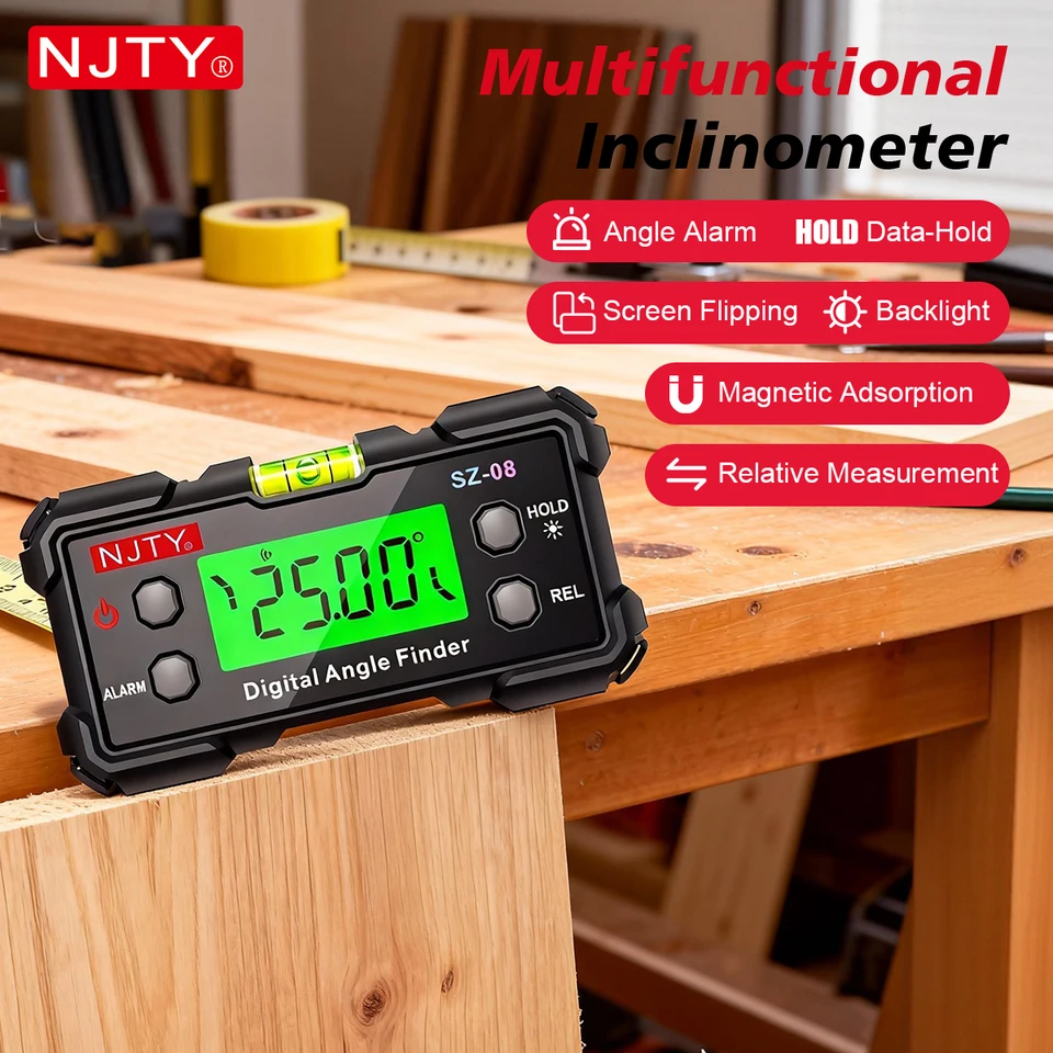 eikouaiさま専用　WGN10個 Digital Angle Gauge With Level Bubble Magnetic Electronic