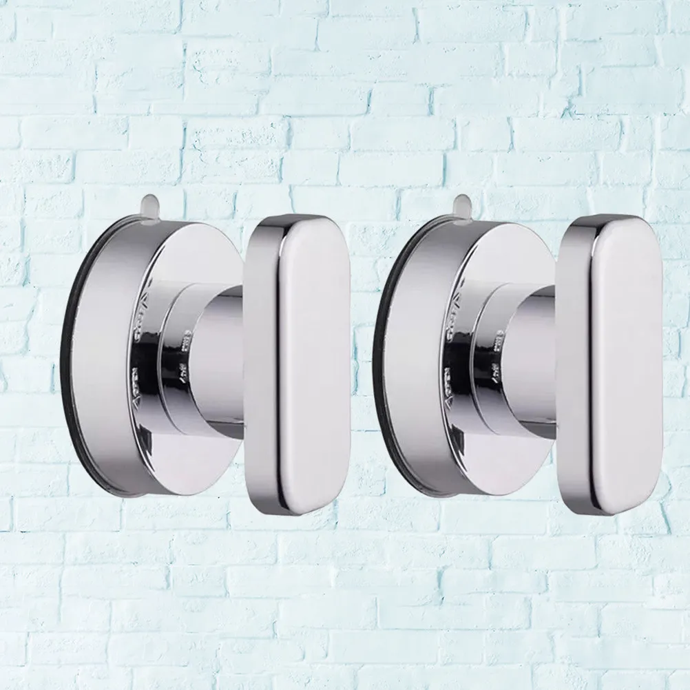 2Pcs Suction Safety Grab Bar Bathroom Wall Mounted Armrest Toilet Support for Elderly Safe Grab Bar Bathroom Armrest