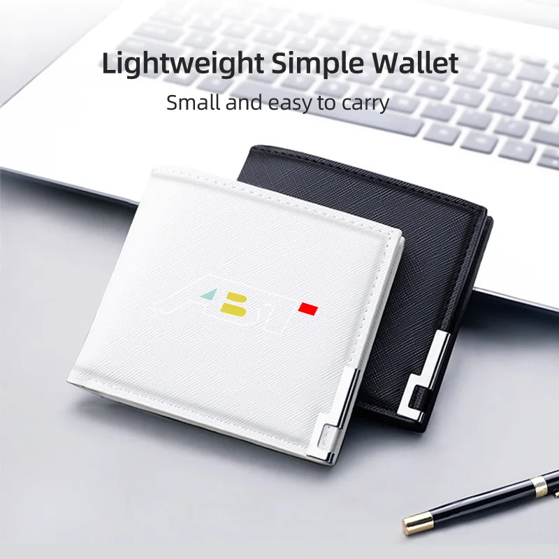 

Car Logo Men Wallet Coin Coin Bag Bank Card Organiser Car Accessories For Audi Sport A1 A3 A4 A5 A6 A7 A8 Q2 Q3 Q5 Q7 Q8 TT S3 S