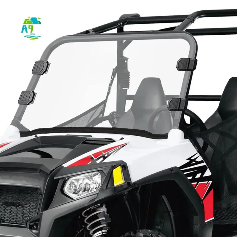 

A09E-UTV Windshield Adjustable Mounting Clamp Kit For Polaris Ranger RZR, Can Am Maverick X3 Windshield Fixed Clamps Straps