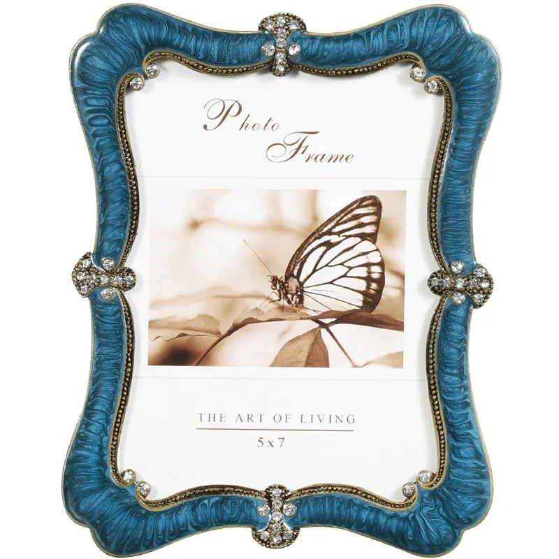 

~Horizontal and Vertical Dual-Use European Photo Frame Decoration Luxury 6-Inch 7-7-10-Inch Creative Photo Frame Combination