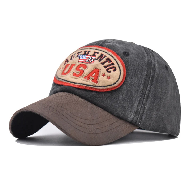

New Arrival USA Men Women Baseball Cap Vintage America Independence Day Snapback Cotton Outdoor Sports Sun Visor Hats MZ0448