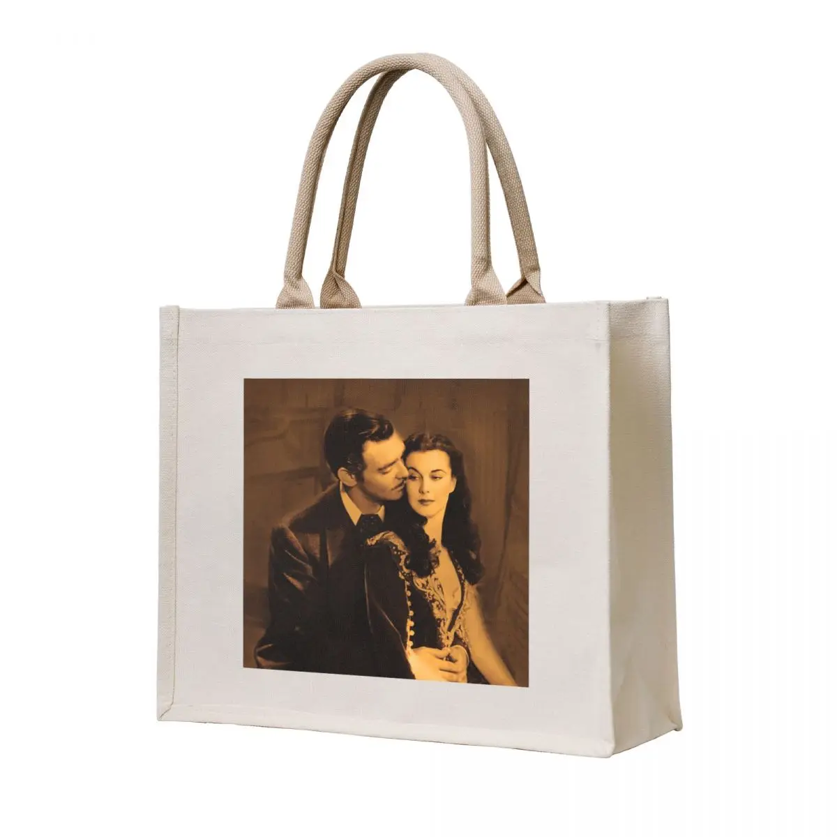 

Gone with the Wind Tote Bag hand bag ladies tote bags men Portable shopping bag Canvas stote