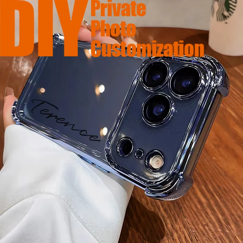 Luxury Customized text Phone Case For Infinix Hot 70 60 60i 40i 30 30i Smart 20 10 Note 50 50s Spark Go Slim 2024 2025 Pro Plus - view 5