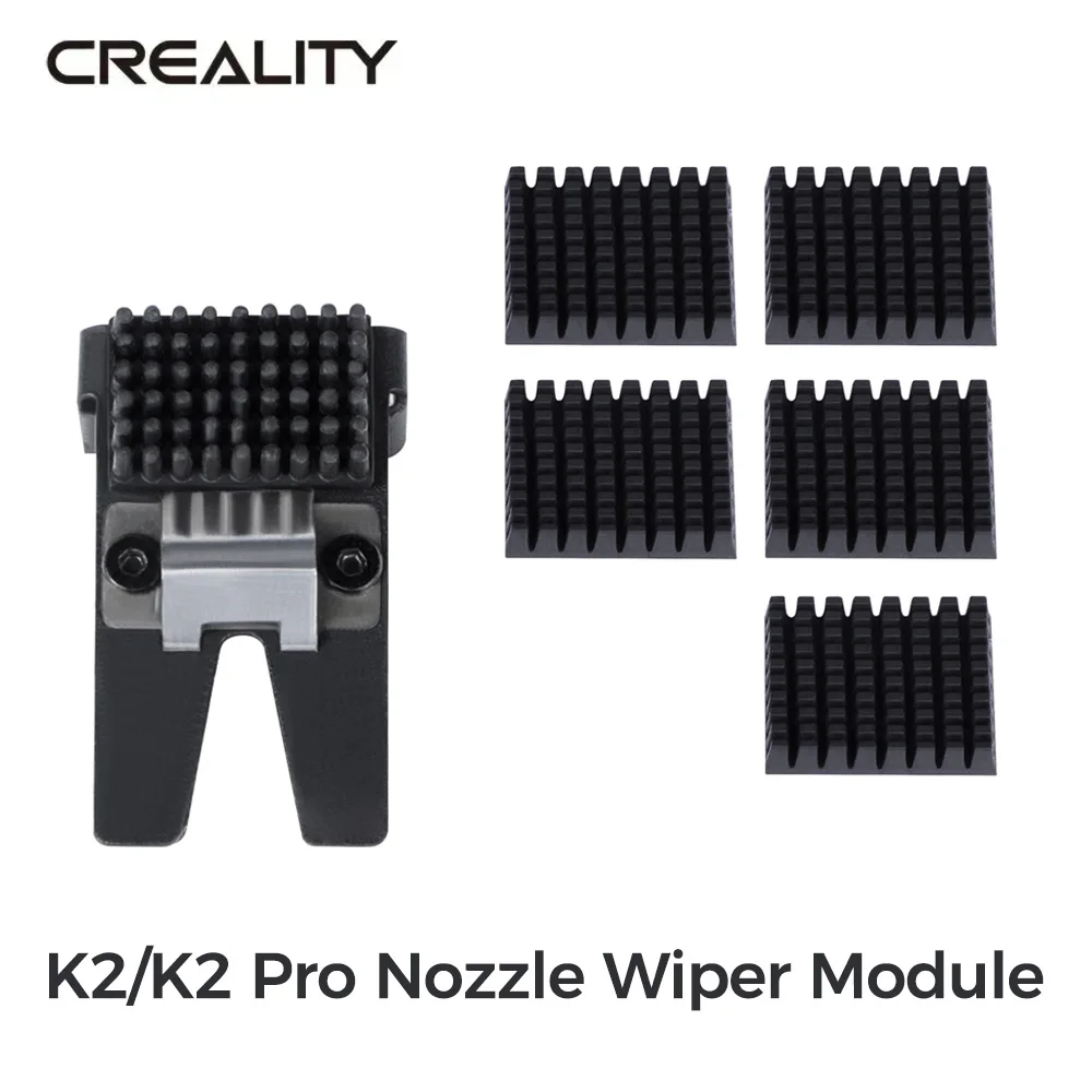 

Creality K2/K2 Pro Nozzle Wiper Module (with 5 Adhesive Tapes) Original Nozzle Wiper_38×10.5×38.6_6 K2/K2 Pro 3d Printer Parts