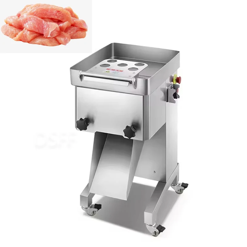 Commodity Beef Slicer Stainless Steel Electric Fresh Meat Slicer 220V