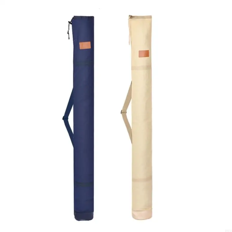 

652F Fishing Rod Bag Protective Cover Sleeve Pocket Fishing Tackle Bag Folding Portable Fishing Rod Storage Case Foldable