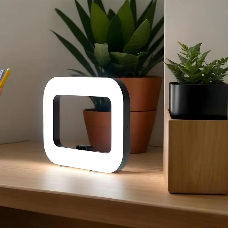 셀카 링 라이트 비디오 필 램프 안정기 카메라 용 라이브 스트리밍을위한 휴대용 고휘도 LED 링 셀카 라이트