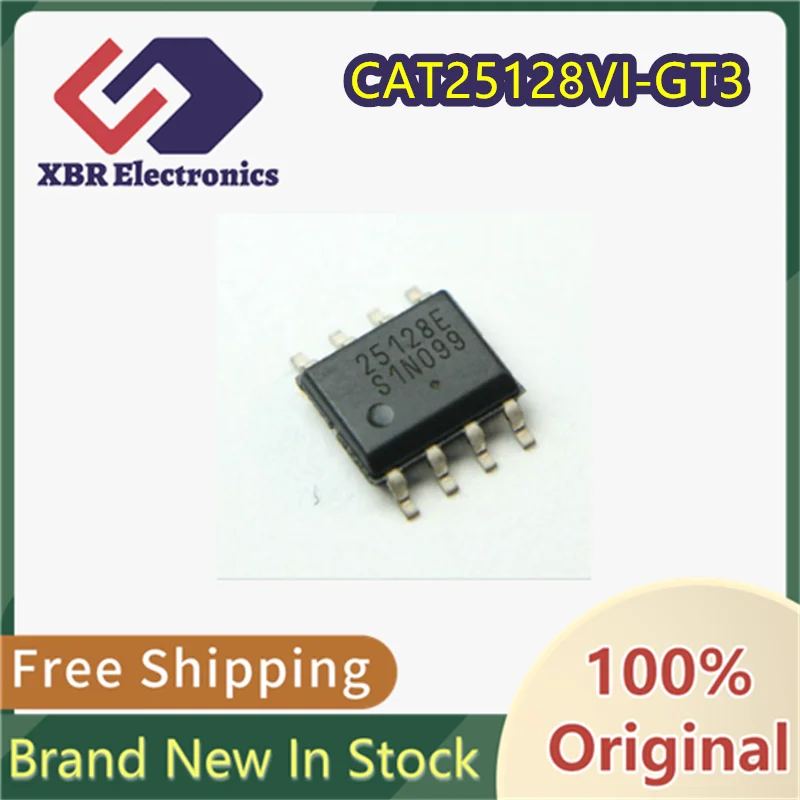 

(10/50 pieces) CAT25128VI-GT3 25128E SOP-8 Surface Mount Memory Chip IC Brand New Genuine Original In Stock