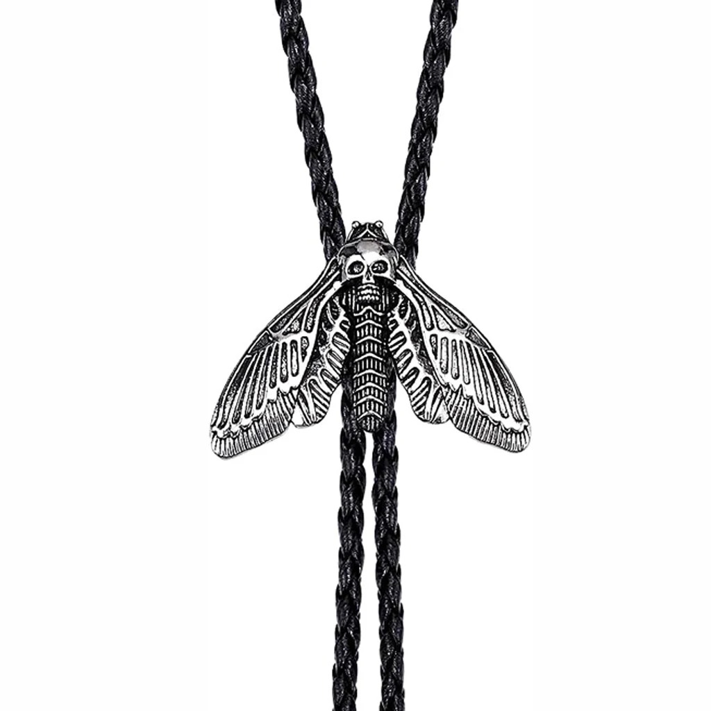 

Animal moths fashion Bolo Tie