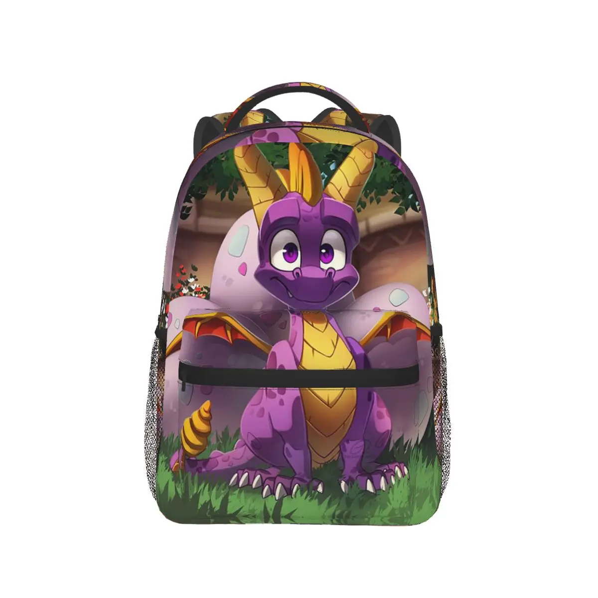 

Рюкзак с узором Spyro, Лидер продаж, рюкзак большой емкости для мальчиков и девочек, школьная сумка, сумки на плечо для мужчин и женщин