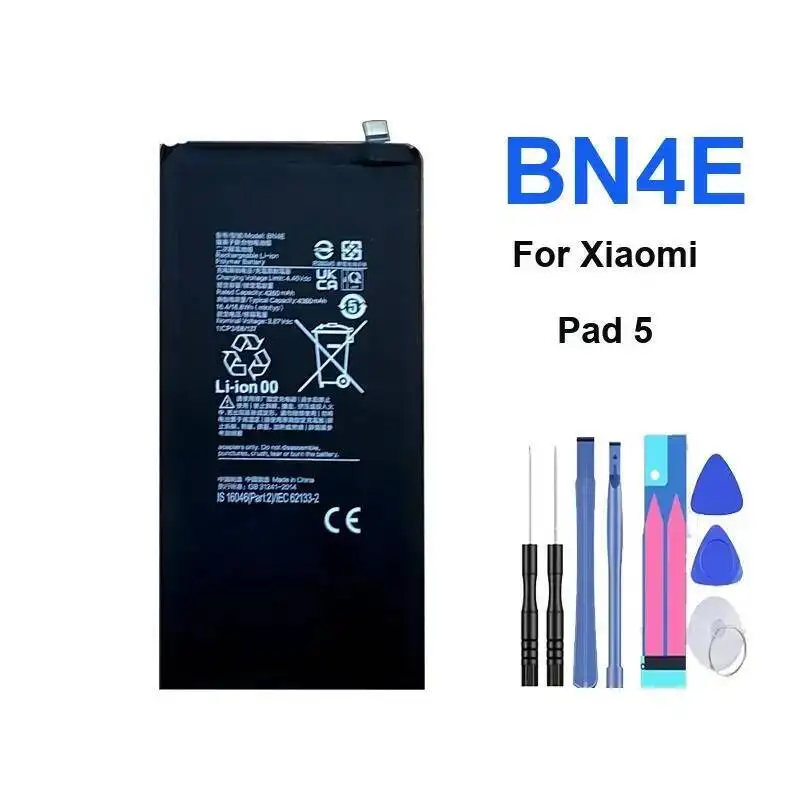 بطارية لجهاز Xiaomi Pad 5 قوية عالية الأداء بقدرة 4300 مللي أمبير في الساعة BN4E، طاقة موثوقة للكمبيوتر المحمول #2