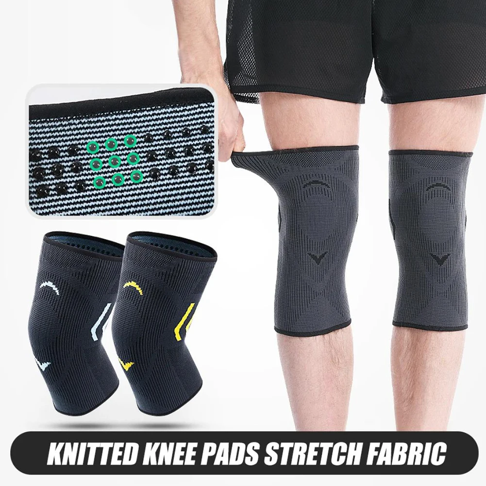 プロフェッショナル滑り止めサイクリング膝サポート滑り止め吸湿 - Sports Equipment Knee Support のレビューと価格