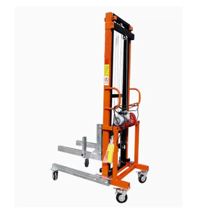 Máquina de elevação elétrica pequena, 200kg, para instalação de tubos de incêndio, controle remoto, 10m, talha de corda de fio, empilhador de elevação de tubos de incêndio