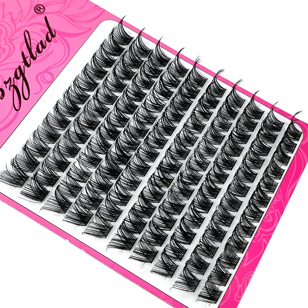 New Segmented Eyelashes Mink Eyelashes Bundles Natural Eyelash extension 3DRussia Volume Individual Eyelash Cluster Makeup Tools