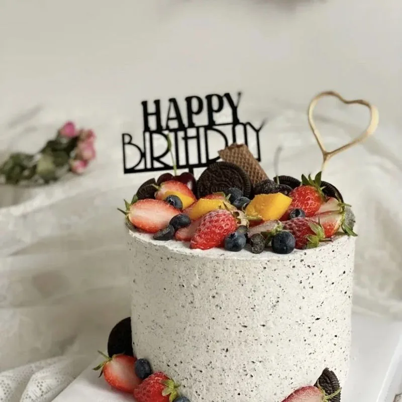 Pastel falso de 6 pulgadas, embrión desnudo, muestra de oreo simulado, modelo de pastel de cumpleaños para niños, escaparate, decoración de ventanas, accesorios de fotografía