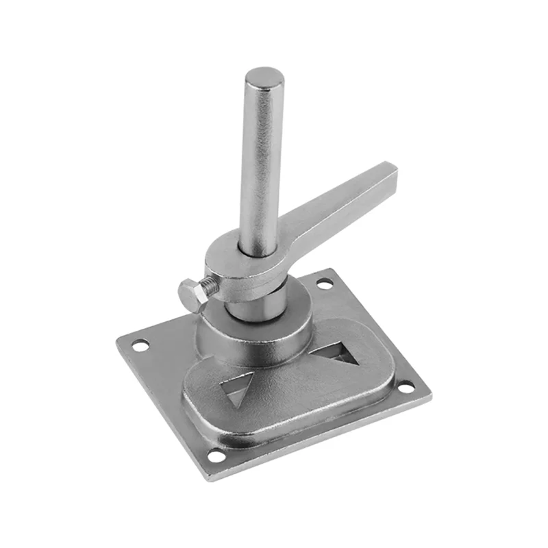 

Напольный замок для лодки, защелка люка из нержавеющей стали, морской поворотный замок, подъемная ручка, фурнитура для палубы, аксессуар