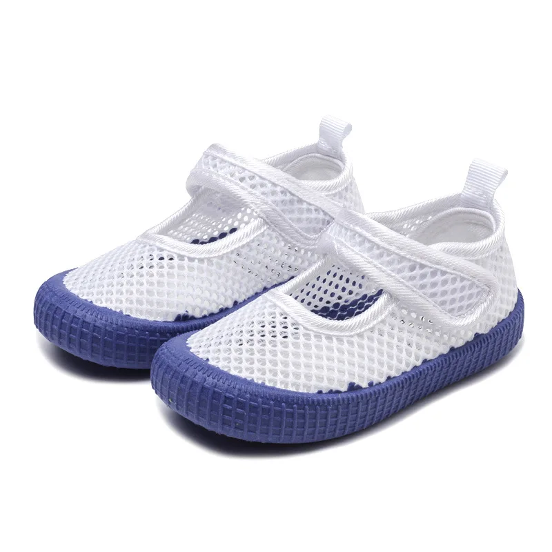 Kids Sandals Children\'s Casual Shoes Summer Flats Breathable Mesh Sports Shoes For Girls Boys Hollow Child Sneakers CSH1371