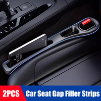 2pcs Car Interior Seat Gap Filler decoration For Ford Mustang Transit Tourneo Mondeo Ranger Kuga Ecosport S-Max C-Max B-Max