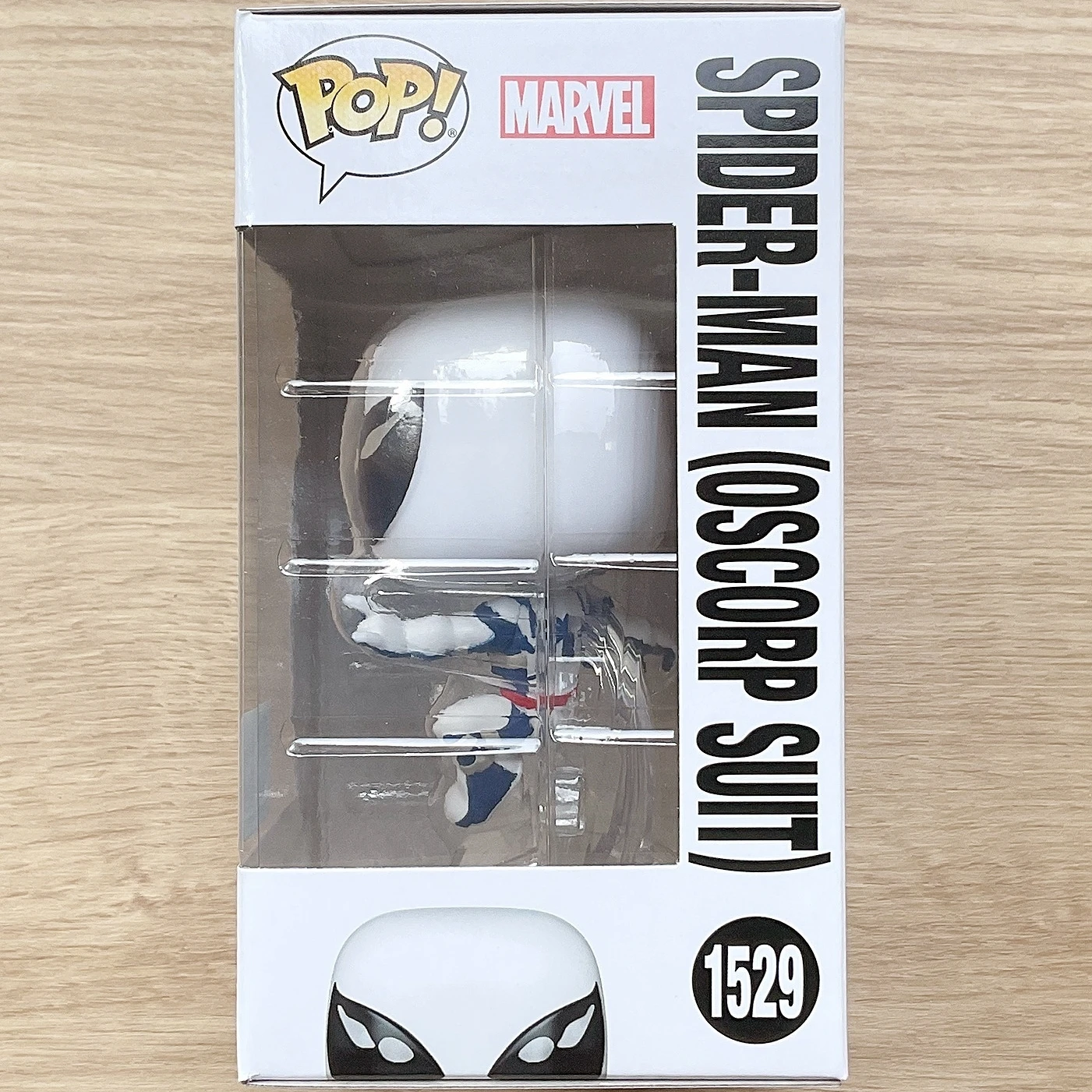 Funko Pop! Spider Man Oscorp Suit Vinyl Figure #1529 Official Licensed Limited Edition Statue Anime Marvel Gift for Fans view 2