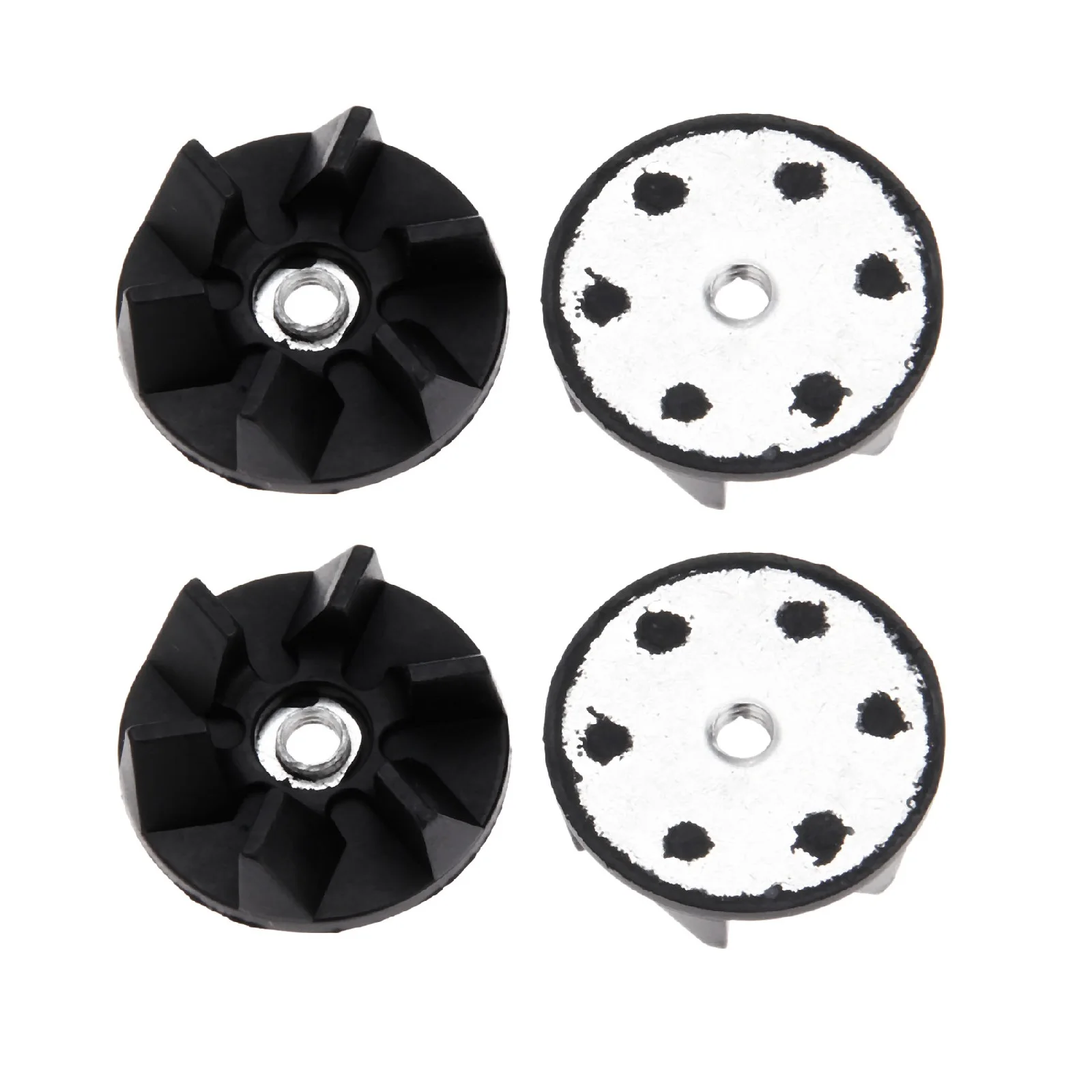 4pcs Black Replacement Part Rubber Gear Clutch Reverse Threaded Blenders Drive Easy To Install Kitchen Aid Parts HOT SALE Dophee