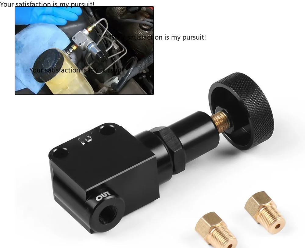 Suitable for automotive modification parts Brake proportional valve distribution valve with 2 1/8-27 NPT fittings