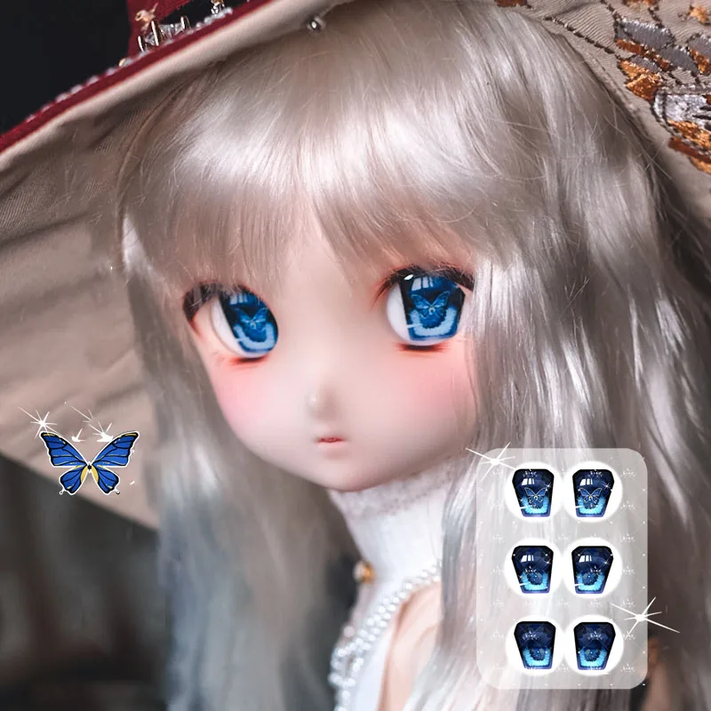 

BJD Eyes Doll Metallic Effect Eyes 10mm-24mm doll acrylic eyes ob11 1/8 1/6 1/4 1/3 SD DD doll accessories 10mm-24mm doll eyes