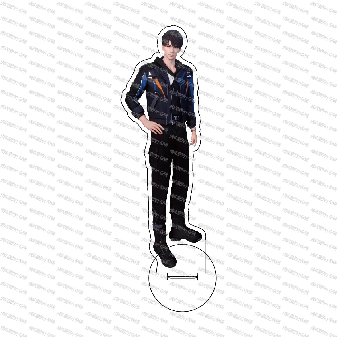 لعبة الحب والفضاء العميق سيلوس كزيفير زين رافاييل أنيمي الشكل البيني الاكريليك حامل نموذج مكتب عرض ديكور الدعامة المشجعين هدية