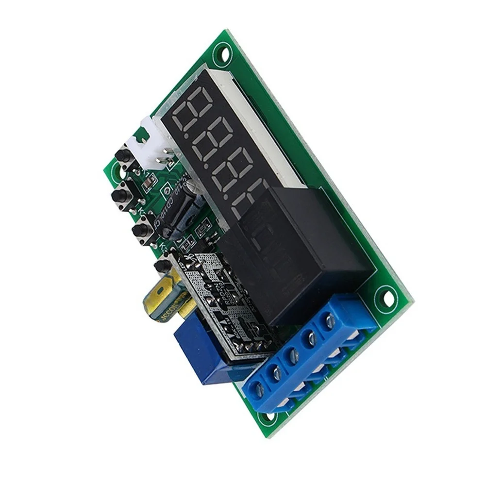 AC 220V Time Delay Relay Switch Module with Optocoupler Isolation for Pulse Trigger and Programmable Timer Control