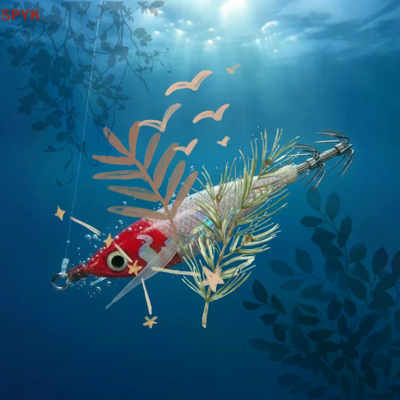 Giant Octopus Squid Glowing Horizontal Laser Mini Octopus Great For Home Party And Daily Decor Use