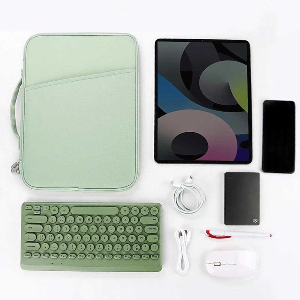 Tablet Sleeve Bag Waterproof Shockproof Handbag Pouch for iPad Samsung XiaoMi Lenovo 9.7-13inch Case
