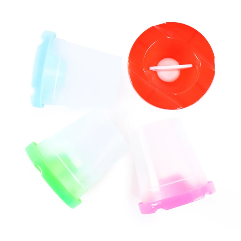 Brush Washing Bucket Multi-Use Paint Brush Basin with Palette Brush Holder Painting Pen Wash Cup Art Supply - Image 3