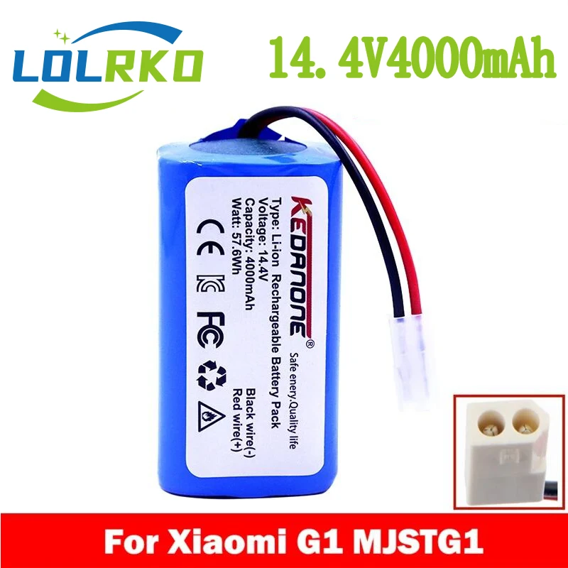 Neuer 4 s1p 14,4 v 3500mah Li-Ionen-Akku, für xiaomi mijia mi Roboter Vakuum mopp essentiell g1 mjstg1, skv4136gl h18650ch r30 r35