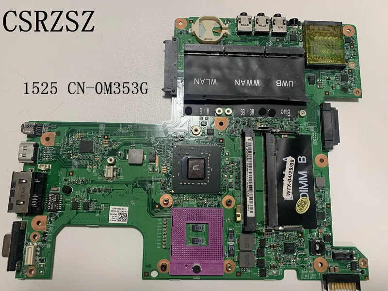 

CN-0M353G 0M353G M353G Mainboard For Dell inspiron 1525 laptop motherboard Test work perfect