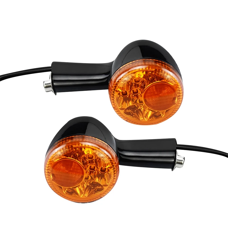 

Motorcycle Rear Turn Signal Indicator LED Amber Light Brake Running Light Fits For Sportster XL883 XL1200 1994-2016