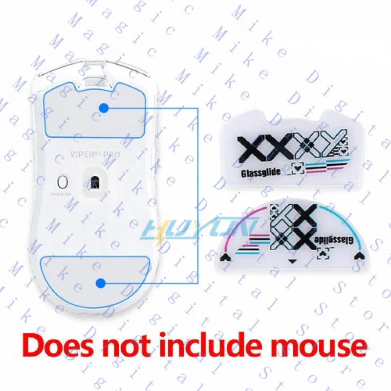 

НОВЫЕ наклейки из закаленного стекла для мыши RAZER Viper V3 PRO Wireless Mouse