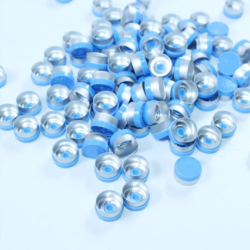1000 Stuks Medische Flesje Dop Aluminium Dop Medische Fles Dop Od 13Mm Diameter Aluminium Flip-Off Dop