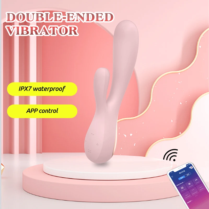 satisfyer Mono Flex Connect App Rabbit vibrator dildo woman clitoral stimulation G-spot stimulation double vibration adult toy