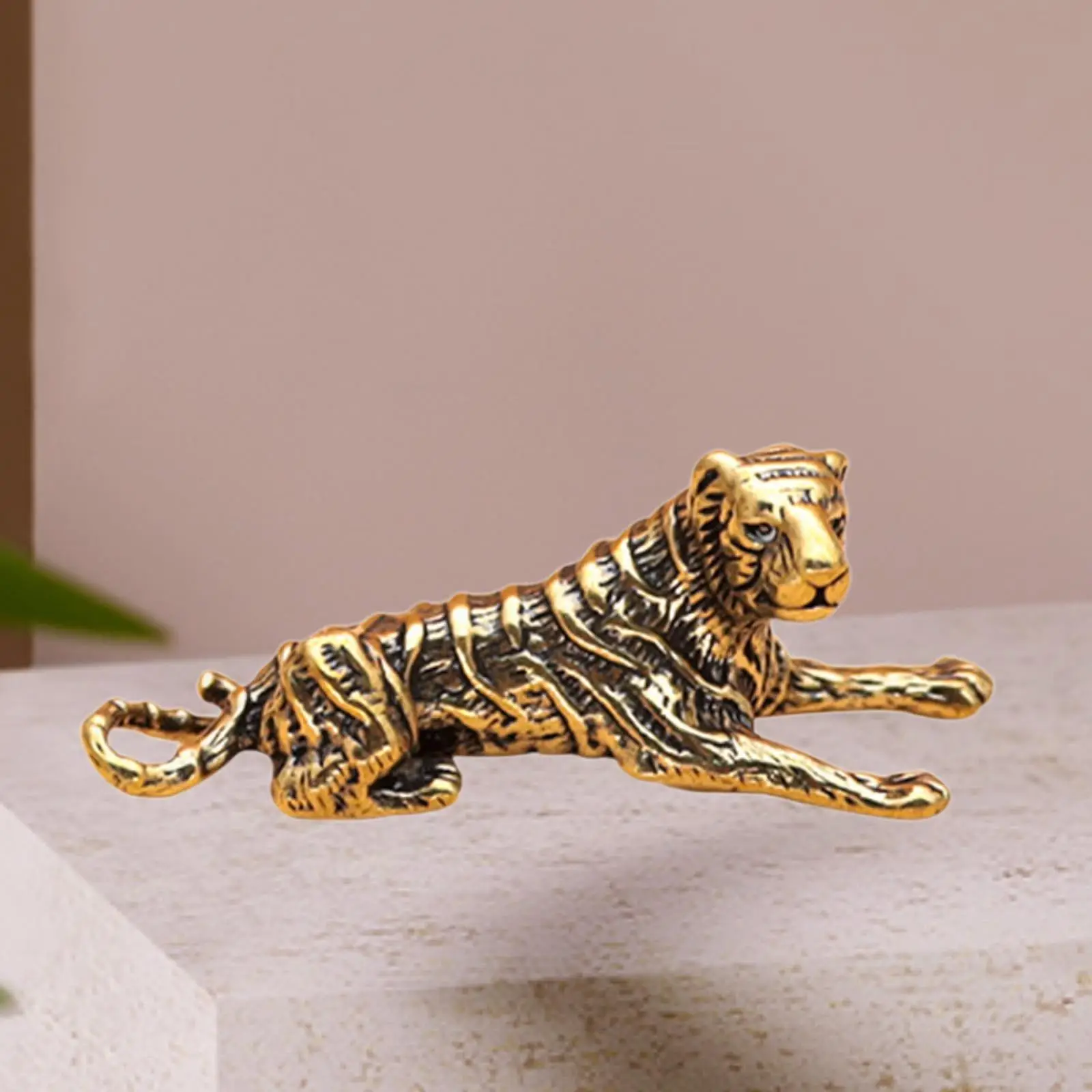 Chinese Tiger Keychain Popular Souvenir Charm Traditional Style Ornament